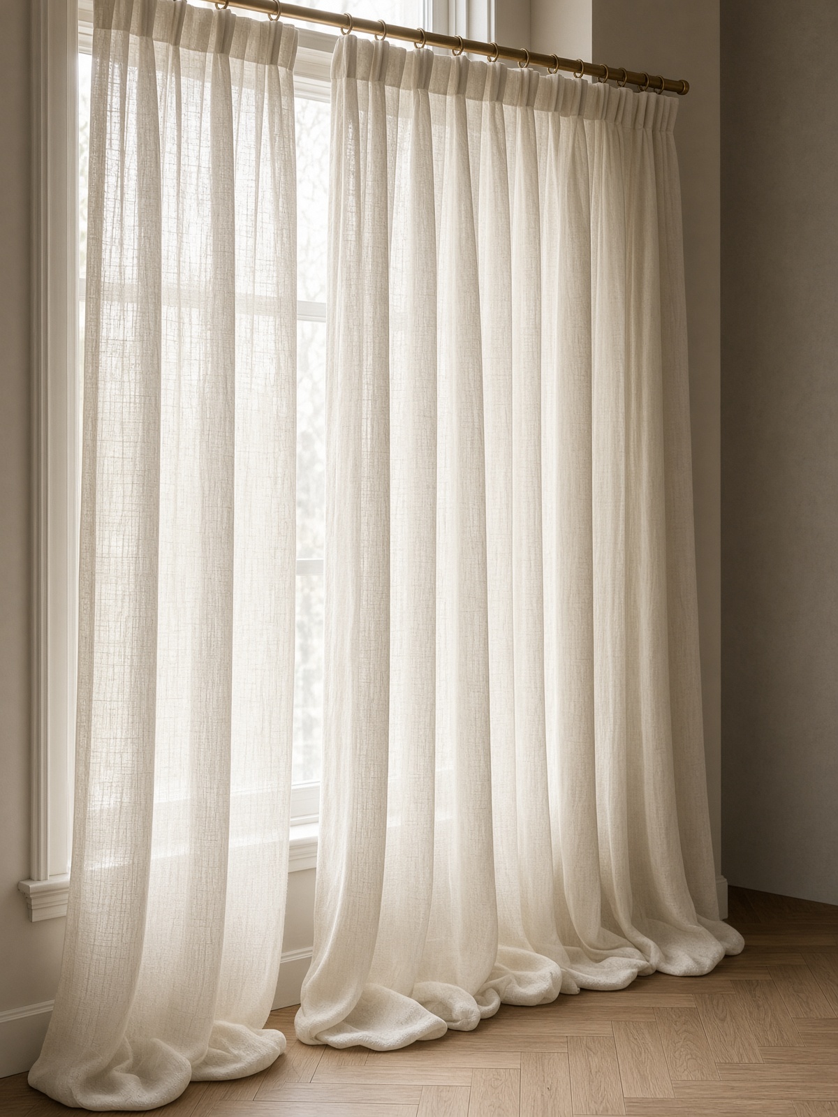 Window Linen Panels